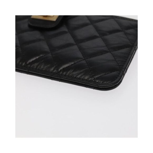 Pre Loved Chanel 255 Women Black Wallets - Picture 8 of 8